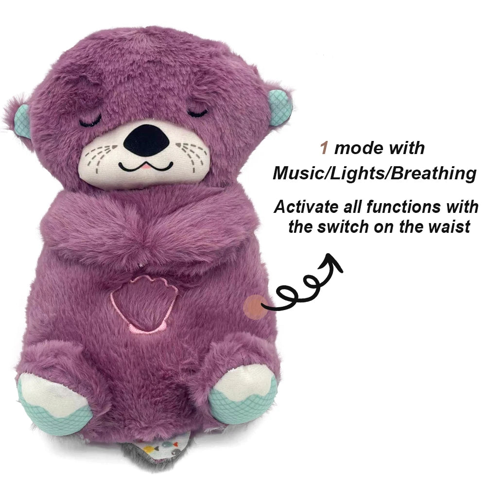Breathing Bear Baby Soothing Otter Plush Doll | Sorpresa