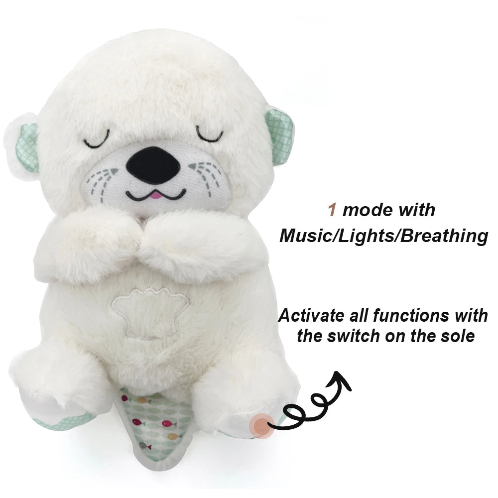 Breathing Bear Baby Soothing Otter Plush Doll | Sorpresa
