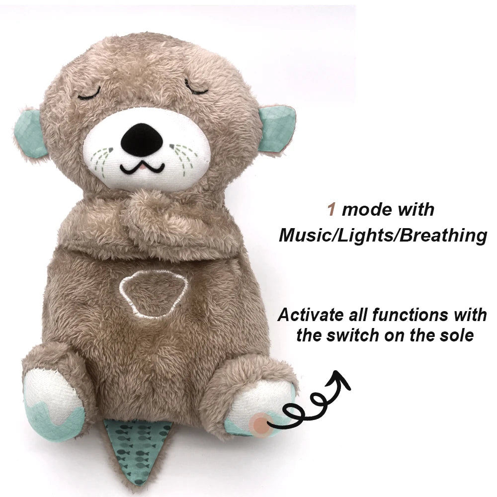 Breathing Bear Baby Soothing Otter Plush Doll | Sorpresa
